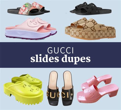 dupe for gucci rubber sandals|gucci platform sandals dupe.